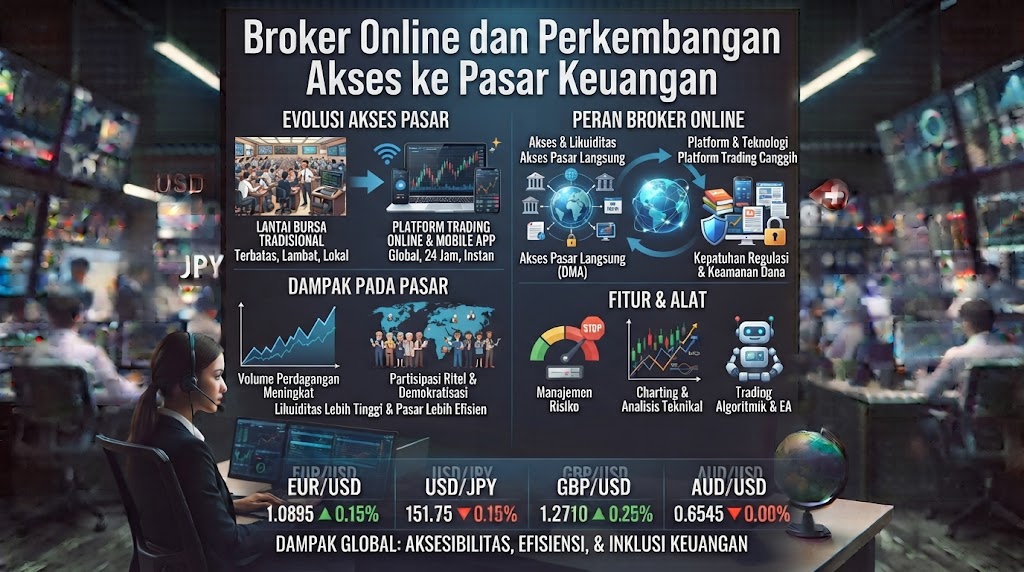 Broker Online dan Perkembangan Akses ke Pasar Keuangan